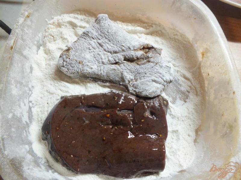 Фото приготовление рецепта: Телячья печень в соевом соусе шаг №2