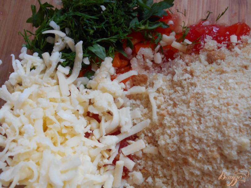Фото приготовление рецепта: Мидии в помидорно-чесночной панировке шаг №3