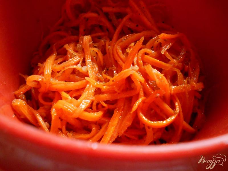 Фото приготовление рецепта: Морковь по-корейски шаг №9
