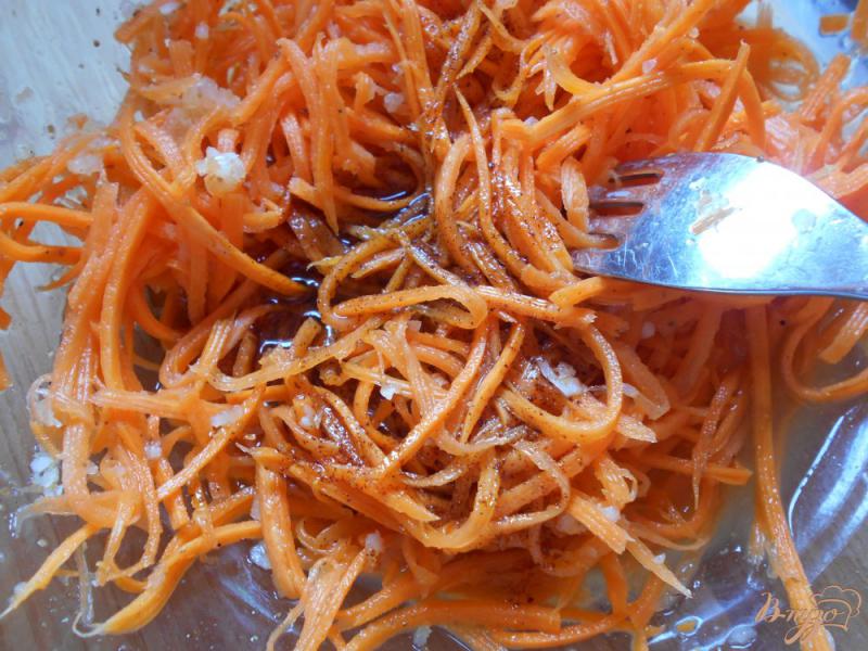 Фото приготовление рецепта: Морковь по-корейски шаг №8
