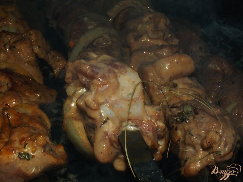 Фото приготовление рецепта: Шашлык из свинины в собственном соку шаг №5