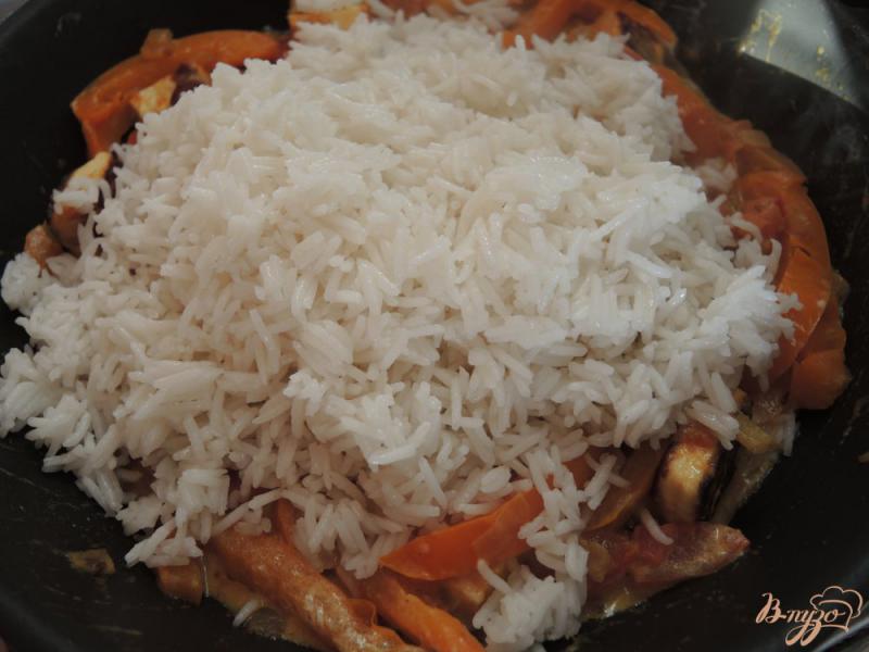 Фото приготовление рецепта: Таматар-панир с рисом шаг №13
