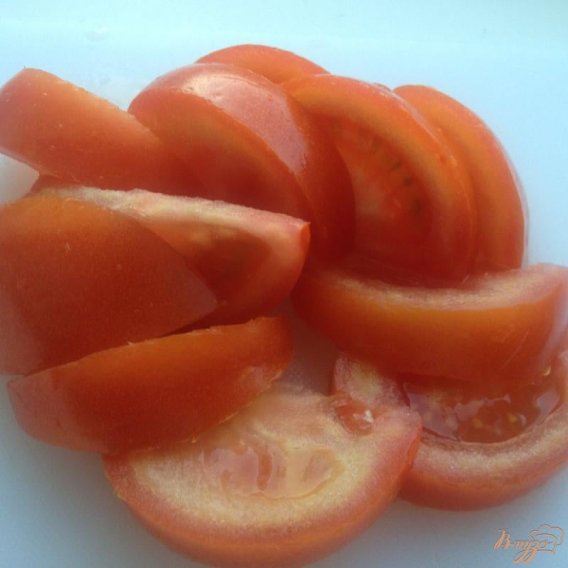 Фото приготовление рецепта: Салат с рукколой и помидорами шаг №3