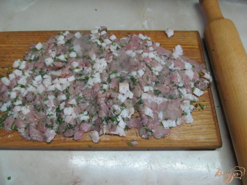 Фото приготовление рецепта: Свиные рубленные котлеты с капустой шаг №2
