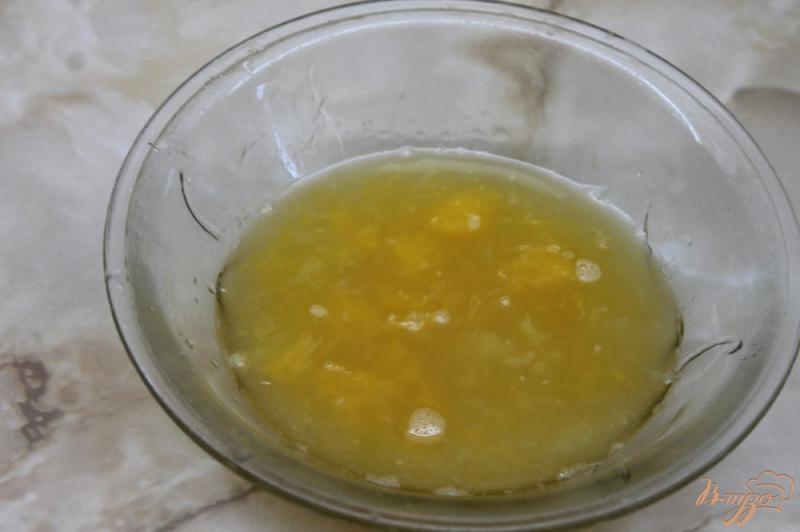 Фото приготовление рецепта: Лимонад с мятой и апельсином шаг №3