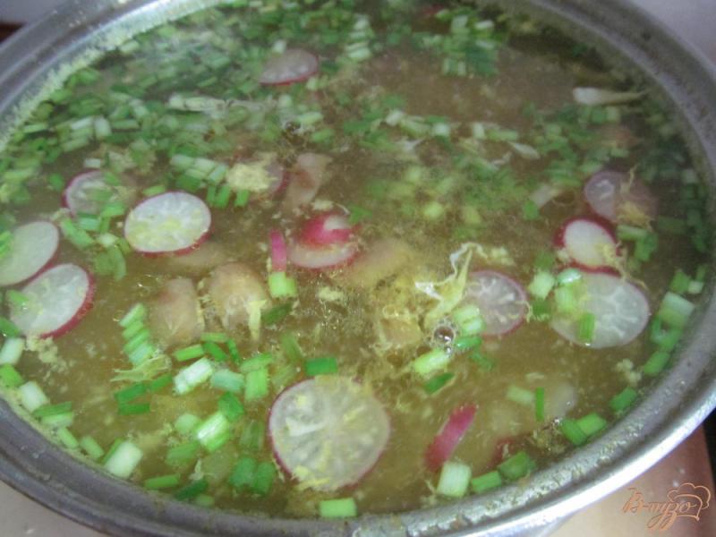 Фото приготовление рецепта: Рисовый суп с овощами шаг №7