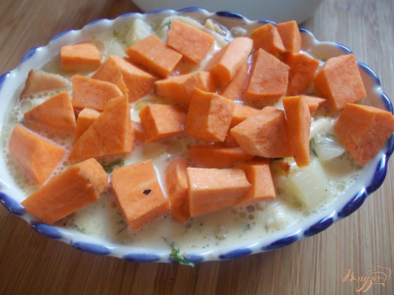 Фото приготовление рецепта: Картофельная запеканка по-крестьянски шаг №10