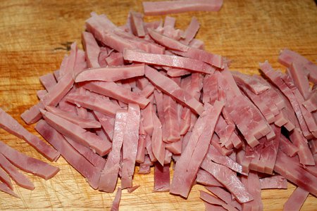 Итальянский салат с сыром и макаронами Итальянский салат с сыром и макаронами