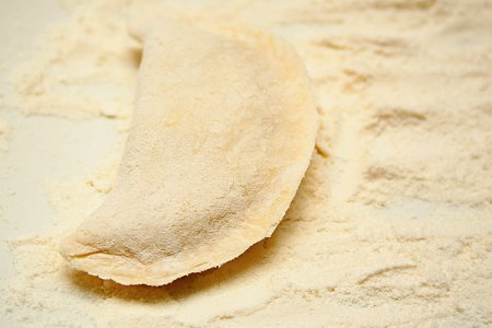 Постные вареники с картошкой Постные вареники с картошкой