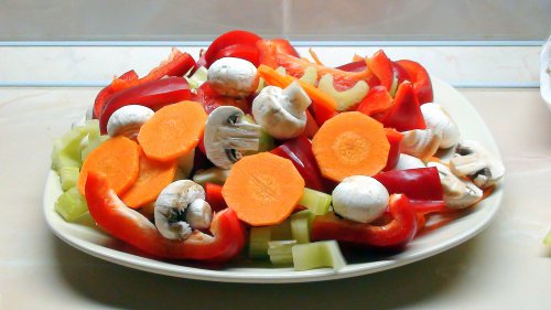 Маринованные морепродукты и овощи Маринованные морепродукты и овощи