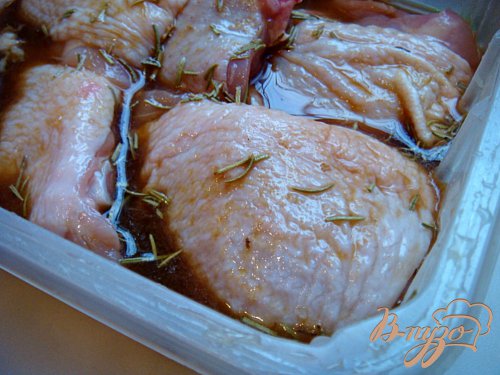 Запеченая курочка с розмарином Запеченая курочка с розмарином