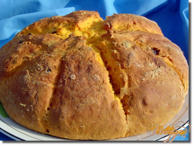 Рецепт Сладкий тыквенный хлеб