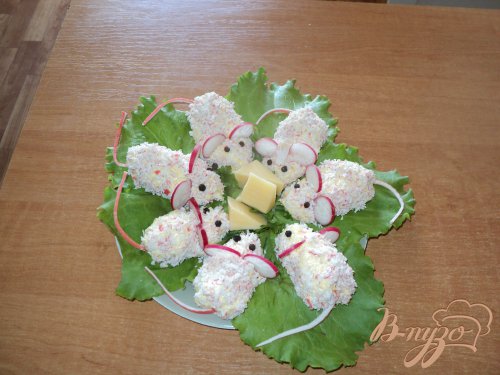 Сырная закуска "Мышки" Сырная закуска "Мышки"