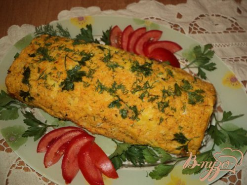 Рулет морковный. Рулет морковный.