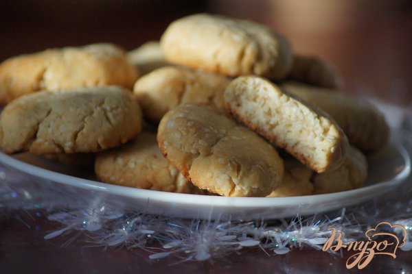 Рецепт Медово-кунжутное печенье