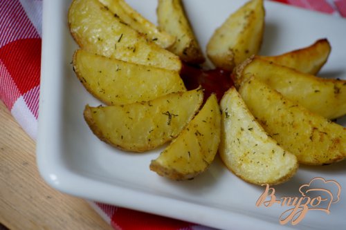 Вкусный картофель по-деревенски Вкусный картофель по-деревенски