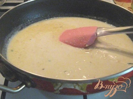 Котлеты в молочном соусе с красным болгарским перцем
