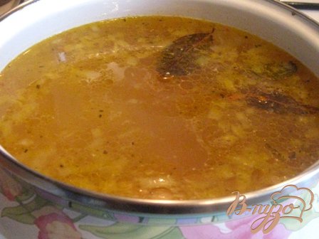 Суп рыбный с  семгой и толстолобиком