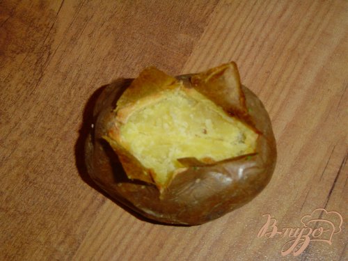 Запеченный картофель с овощами Запеченный картофель с овощами