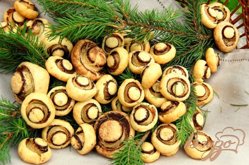 Вкусное печенье «Грибочки» Вкусное печенье «Грибочки»