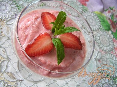 Рецепт Мягкое клубничное мороженое