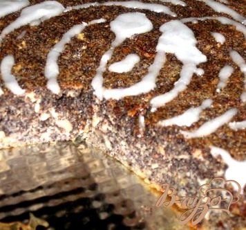 Рецепт Яблочно-маковый пирог без муки