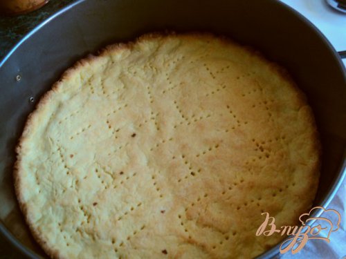 Корж с яблочной начинкой. Корж с яблочной начинкой.