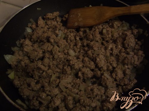 Картофель с мясным фаршем Картофель с мясным фаршем