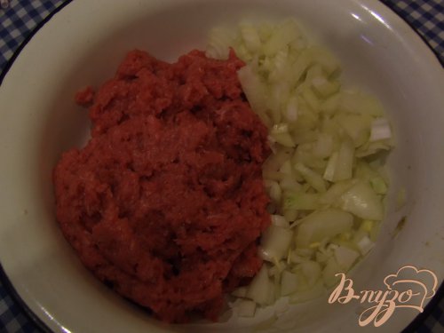Картофель с мясным фаршем Картофель с мясным фаршем