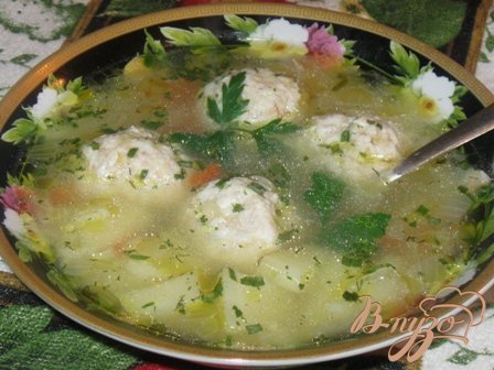 Рецепт Суп с фрикадельками