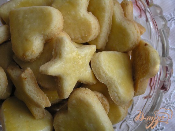 Рецепт Песочное печенье с ароматом лимона