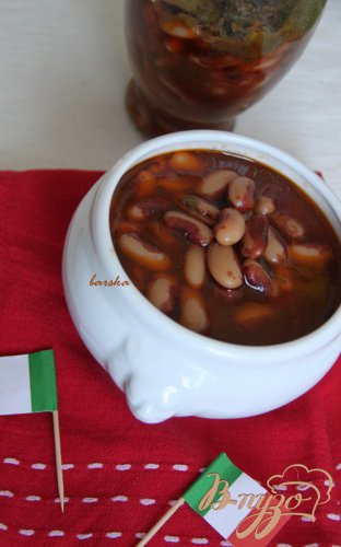 Фасоль в бутылке по-итальянски Фасоль в бутылке по-итальянски