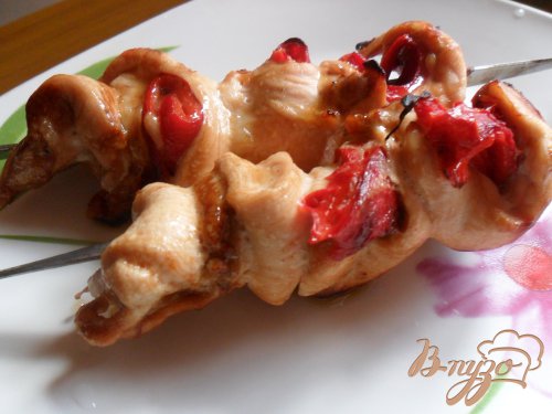 Куриные шашлычки "Розочки" Куриные шашлычки "Розочки"