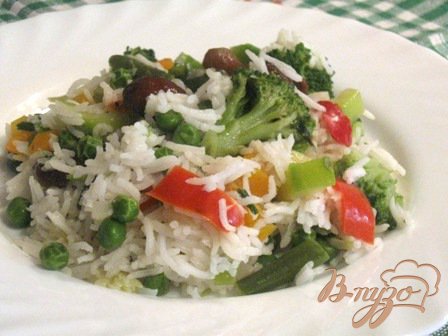 Рецепт Овощи с рисом