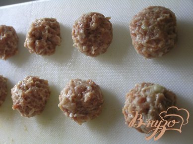 Суп с мясными шариками Суп с мясными шариками