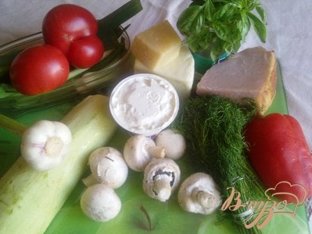 Кабачковая лазанья Кабачковая лазанья