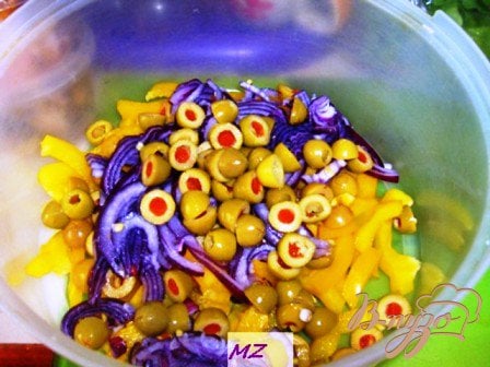 Салат "Мясные шарики" Салат "Мясные шарики"