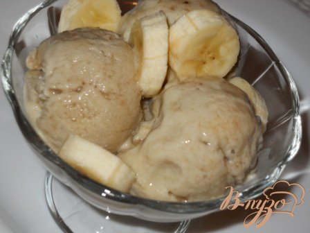 Рецепт Бананово-сливочное мороженое
