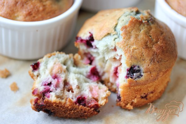 Рецепт Berry muffins (Маффины с ягодами)