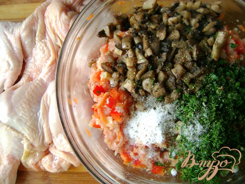 Galantine de poulet (Галантин из запечённой курицы) Galantine de poulet (Галантин из запечённой курицы)