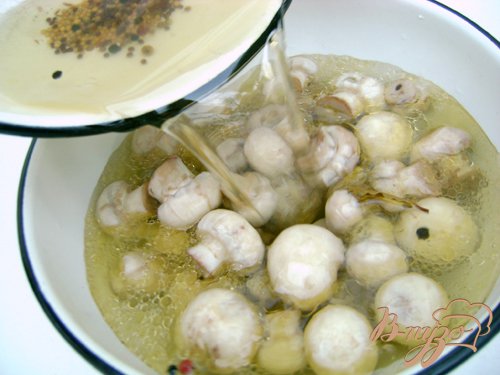 Маринованные шампиньоны на закуску! Маринованные шампиньоны на закуску!