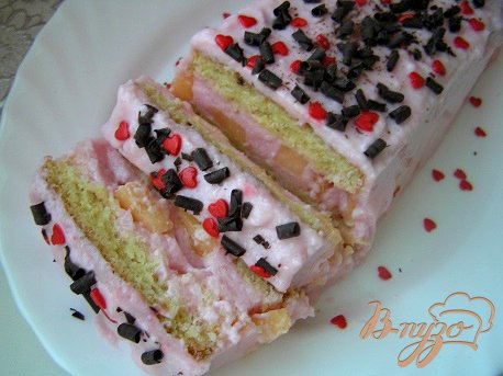 Рецепт Шифоновый торт с дыней