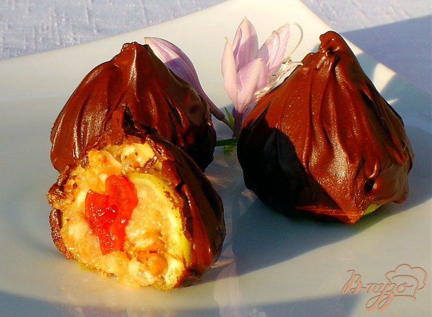 Трюфели с инжиром, орехами, вялеными вишнями - рецепты с фото на vpuzo.com