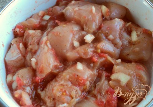 Шашлыки из куриного филе Шашлыки из куриного филе