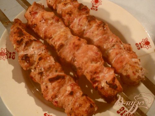 Шашлыки из куриного филе Шашлыки из куриного филе