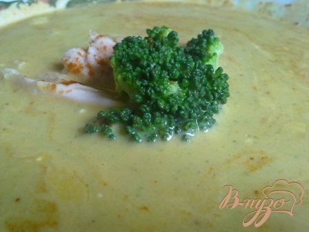Рецепт Суп-пюре из брокколи и сыра
