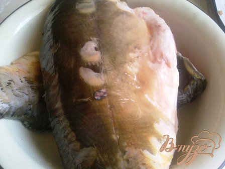 Запеченный карп с корочкой Запеченный карп с корочкой