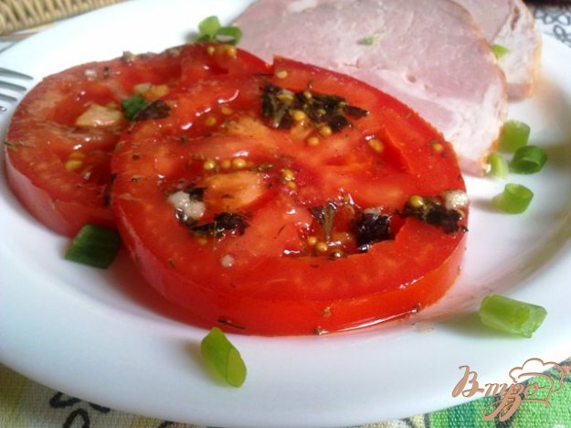 Рецепт Маринованные помидоры за 30 минут
