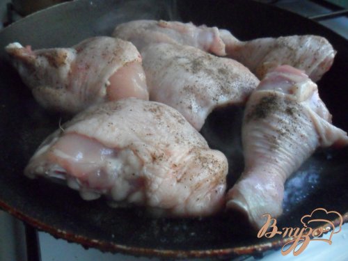 Яхния с курицей Яхния с курицей