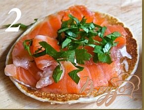 Блинчики с семгой Блинчики с семгой